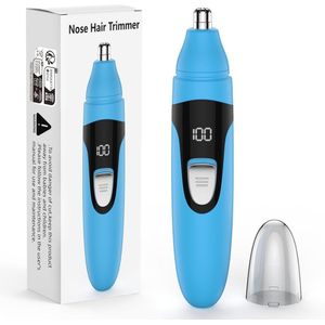 Draadloze Neushaartrimmer voor Mannen en Vrouwen - Pijnloze Oor- en Neushaarverzorging met Eenvoudige Reiniging
