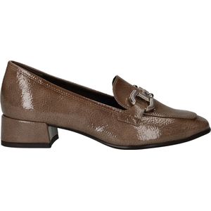 Tamaris - Loafers - Beige - 35 mm Plateau met Blokhak