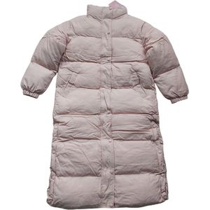 White Icy lange winterjas roze XS (Let op heeft 1 mankementje)