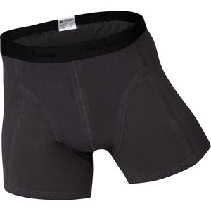 Fun2Wear Funderwear - grote maat - heren strakke boxershort 2-PACK Heren Onderbroek - Maat 4XL - Antraciet
