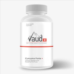 Vaud | Curcuma Forte | Kurkuma 90 vegetarische capsules | Krachtige combinatie