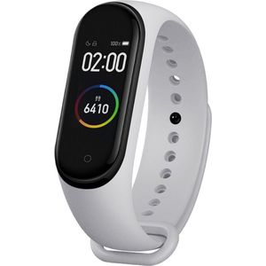 Kiraal Nova - Stappenteller - Activity Tracker - Temperatuurmeter - Bloeddrukmeter - Hartslagmeter - Smartwatch - Horloge - Heren - Dames - Nederlandse Handleiding - Grijs