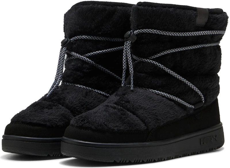 PUMA - Snowbae Suede - Snowboots - Zwart