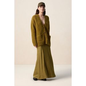 Sissy-Boy - Donkergroene Maxi Rok