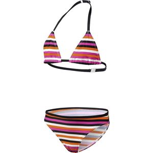 Beco Bikini Meisjes Polyamide/elastaan Oranje/zwart Maat 164