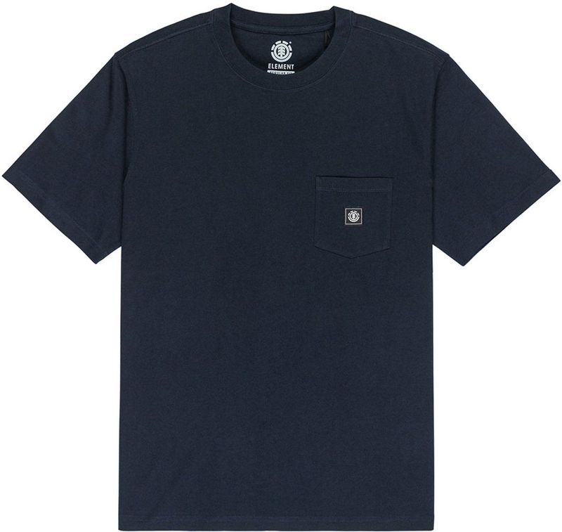 Element - Icon Label Pocket T-shirt - Katoen - Regular Fit - Korte Mouwen