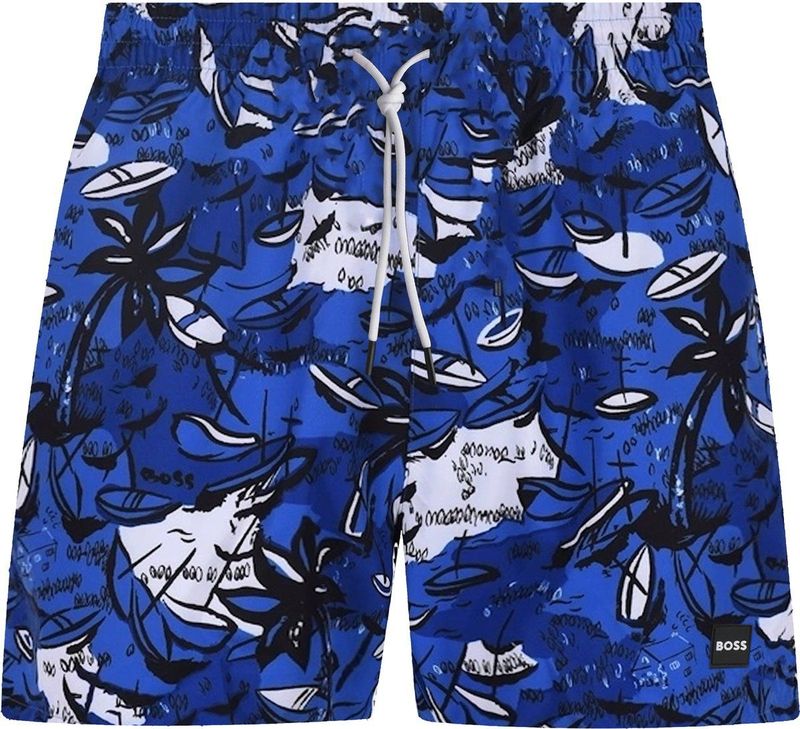 HUGO BOSS - Willow - Zwembroek - Middenblauw - Heren