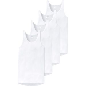 Schiesser Heren onderhemd 4 pack Original Classics fijnrib