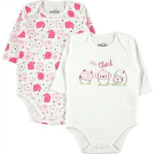 Baby 2-delige rompertjes set meisjes