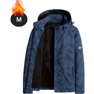 Livano Windjas Voor Heren - Parka - Lente & Herfst - Jas - Volwassen - Windjack - Windbreaker - All Season - Blauw - Maat S