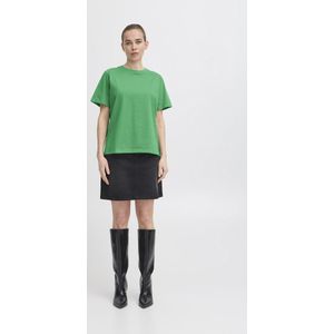 ICHI - IHPALMER LOOSE SS - T-shirt - Groen - Katoen