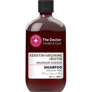 Health & Care Versterkende Haar Shampoo Keratine + Arginine + Biotine 355ml