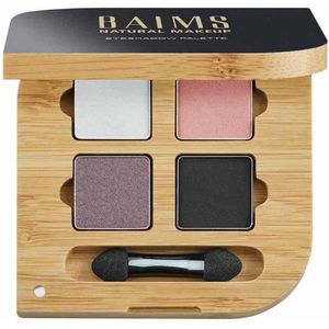 EYESHADOW QUAD PALETTE 03 MELODY | Vegan | Verzorgende Formule | Ideaal voor Gevoelige Ogen | Duurzame Bamboe Verpakking