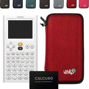 CALCUSO Basispakket rood met Grafische Rekenmachine Numworks