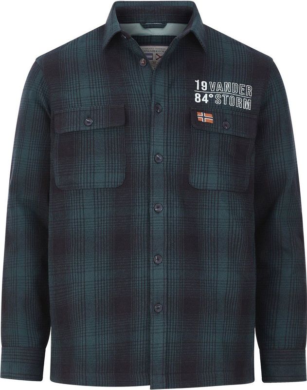 Jan Vanderstorm - OLAFSTAD - Outdoorshirt - Petrol