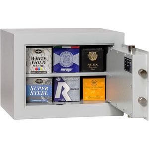 MustangSafes Pistool en Munitiekluis MS-MT-01-335 | met Dubbelbaard Sleutelslot - 33 x 45 x 38,5 cm