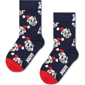 Happy Socks - Kids Holiday Cat Sock - Unisex - Sokken