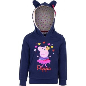 Peppa Big Hoodie Blauw-Maat 116