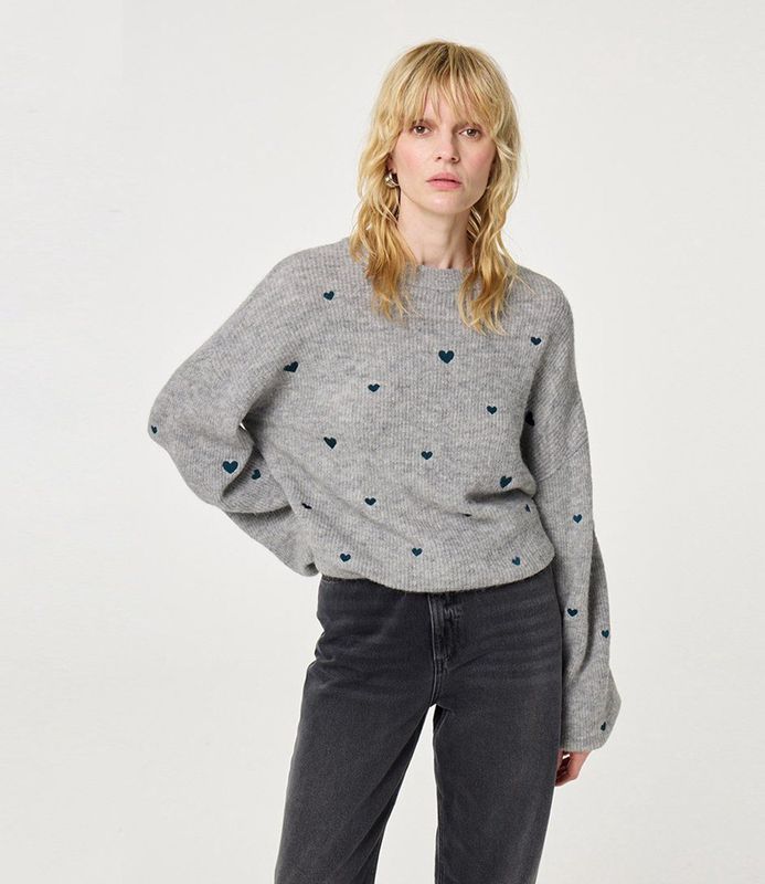 Fabienne Chapot - Lidia Pullover 1 - Trui - Lichtgrijs