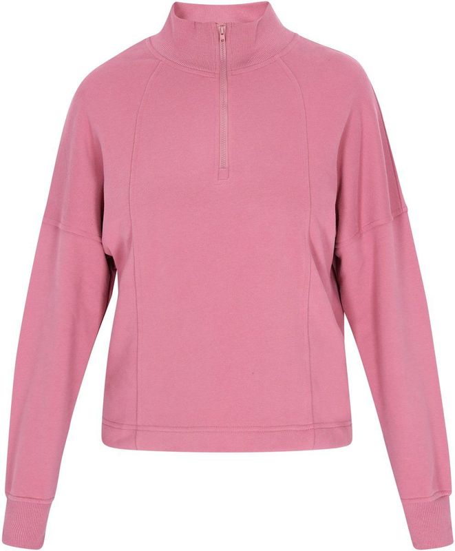 Usha - BLUE LABEL - Sweatshirt - Oudroze - Lange Mouw - Ritssluiting