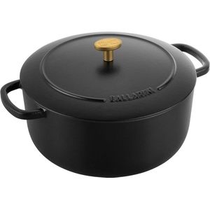 Ballarini Bellamonte braadpan rond 20cm - 2,5L Zwart