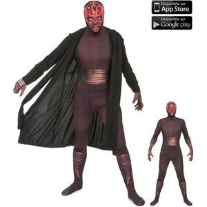 Darth Maul Zapper Morphsuit™ voor volwassenen - Verkleedkleding - 164/176