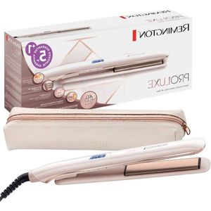 Stijltang PROluxe - ontkrullen keramiek - licht - lcd-scherm - 9 temperatuurinstellingen - 150-230°C - etui - S9100