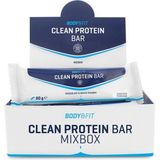 Body & Fit Clean Protein Bar - Proteïne Repen / Eiwitrepen - Mix Box - 6 x 2 smaken - 12 stuks