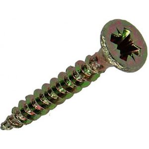 Mack Spaanplaatschroef PZ2 32 stuks 3,5 x 25 mm