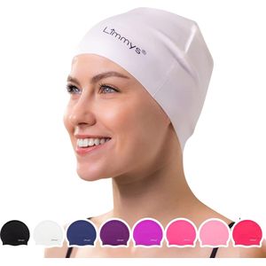 JGS ® 100% siliconen badmuts heren - hoogwaardige kwaliteit - rekbare en comfortabele zwemmuts - verkrijgbaar in verschillende aantrekkelijke kleuren