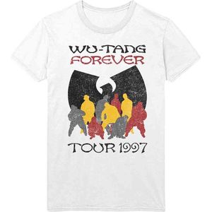 WuTang Clan Heren Tshirt -2XL- Forever Tour '97 Wit
