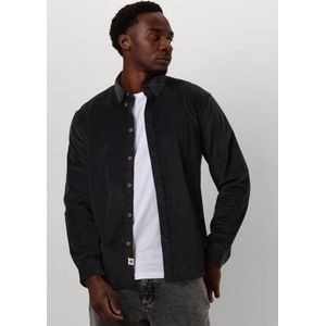 Anerkjendt - Akleif Solid Cord Shirt - Grijs - Heren - Lange Mouwen