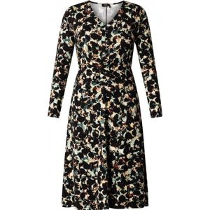 YESTA Rosalin - Black Multi Colour - maat X-0(44)