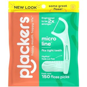 Dental Flossers en Tandpickers met Munt Smaak - 150 Stuks