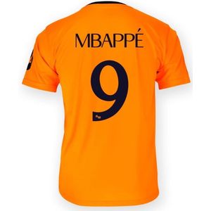 Real Madrid Mbappé Uit Shirt Kinderen - Maat 152 - 2024/2025 - Voetbalshirt Kinderen - Mbappé Shirt - Jongens en Meisjes