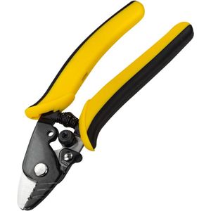 LogiLink WZ0064 Afzettang - Zwart/Geel - Koolstofstaal - Drievoudige Functie