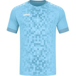 JAKO Shirt Pixel Korte Mouwen Zachtblauw Maat XL