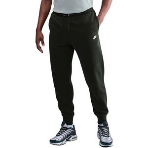 Nike - Sportswear Club Fleece - Joggingbroek - Donkergroen - Wit