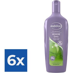 Andrélon - Iedere Dag - Shampoo - 450 ml - Voordeelverpakking 6 stuks