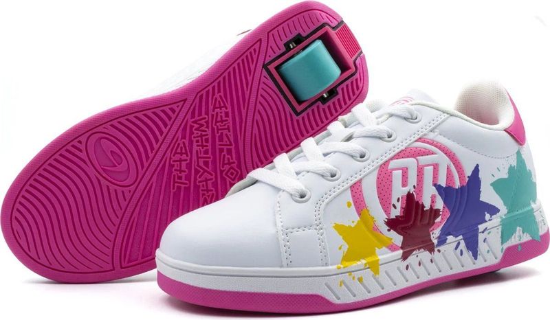 Breezy Rollers  SPLASH  Schoenen met wieltjes  kind Wit