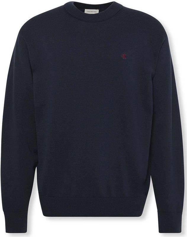 Ck Jeans - Dark Sapphire - Katoenen Relaxte Trui - Volwassen