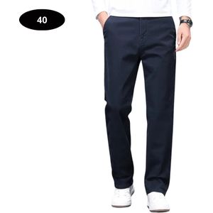 Livano Golfbroek Heren - Golfkleding - Golfen - Golf Accessoires - Nette Pantalon - Marineblauw XXS - Maat 42