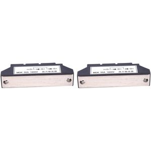 2PCS Photovoltaic Anti Reverse Rectifier MDK 50A 1600V Bridge Diode Rectifier Module