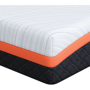vidaXL - Matrassen - Wit - en - Grijs - 70 - x - 200 - cm - 100% - polyester - jacquard - stof