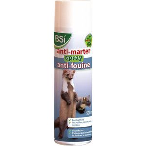 BSI – Anti Marter Spray – Marterverjager – Steenmarter verjager – Marterspray - Snelle werking - 500ml