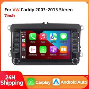 7inch Android 13 Auto Stereo for VW Caddy 2003-2013 (Caddy 3) | 2+32G GPS Navigatie, PQ35 Platform, Draadloos CarPlay & Achteruitrijcamera