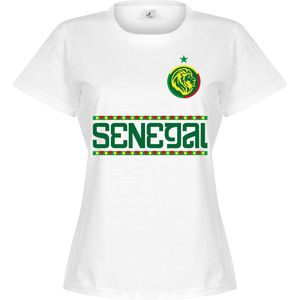 Senegal Dames Team T-Shirt - Wit - S