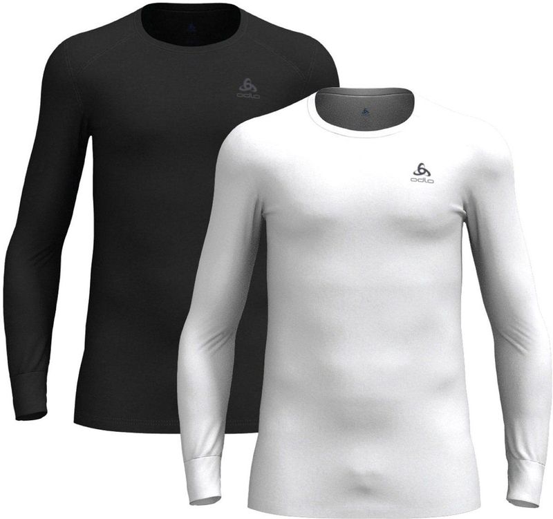 Odlo Active Warm Eco Base Layer Longsleeve Heren (2-pack) - Maat S