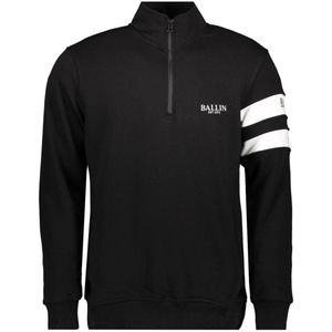 Ballin Trui Half Zip 5233 Black Mannen Maat - S