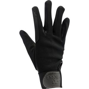 Paardrijhandschoenen Cotton Serino Gloves Zwart - maat 10